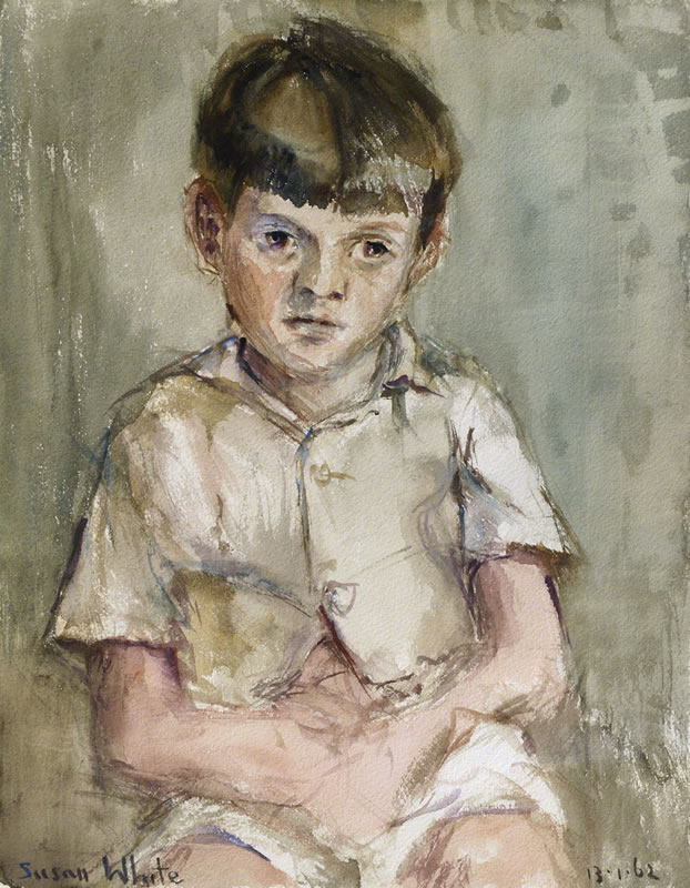 Brother Bill (William) at 8 by Susan Dorothea White