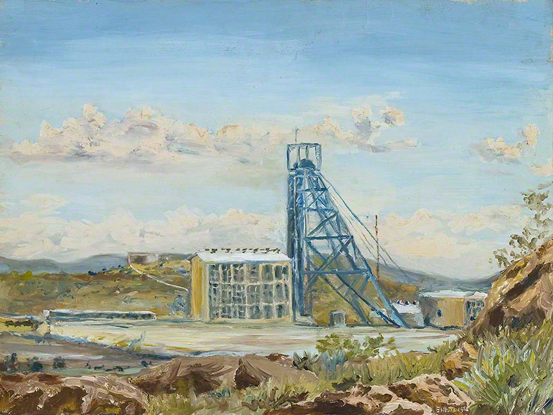 Mine Shaft, Northern Outskirts, Broken Hill by Susan Dorothea White