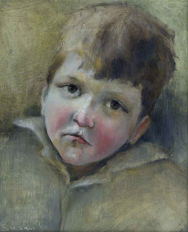 Paul, Soulful Young Boy by Susan Dorothea White