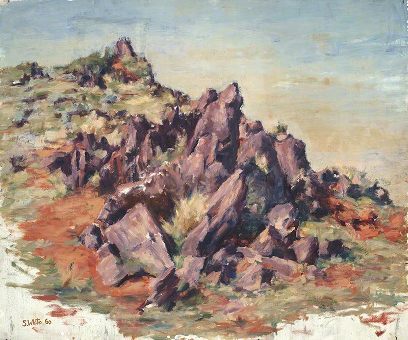 Rocky Landscape by Susan Dorothea White