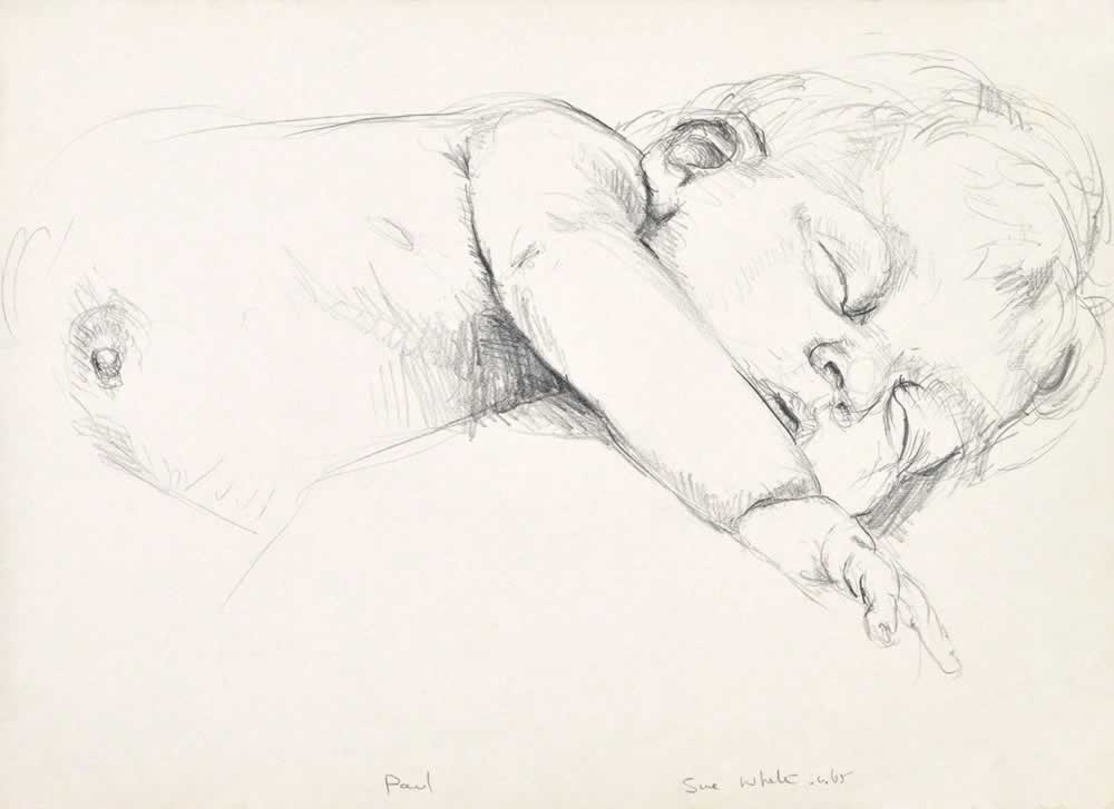 Sleeping Baby (Paul) by Susan Dorothea White