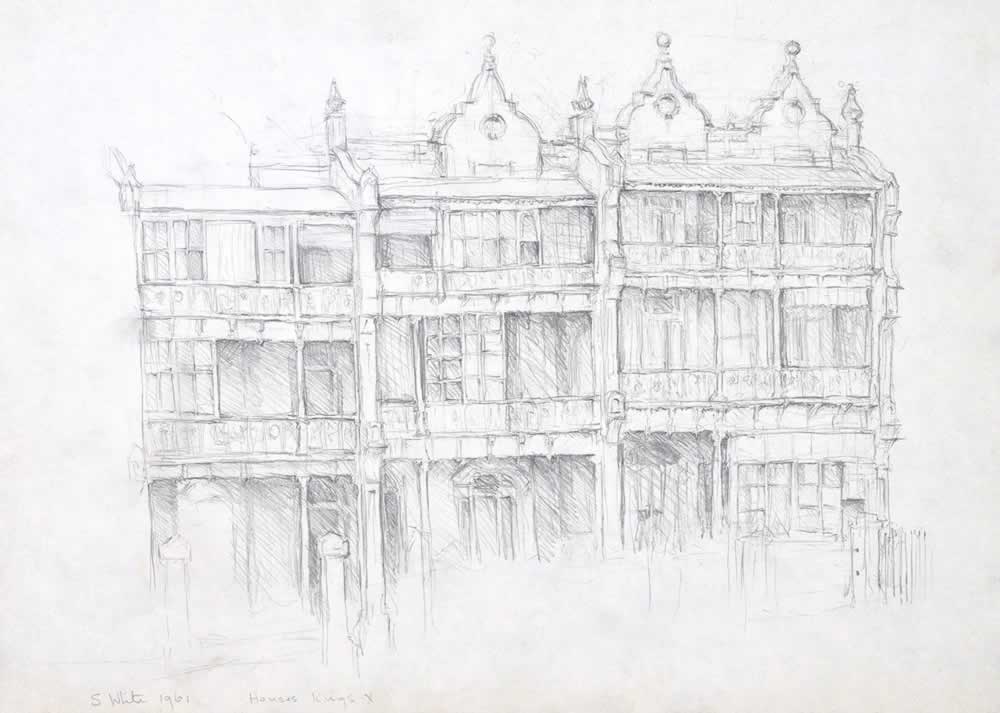 Terrace Houses, Kings Cross by Susan Dorothea White