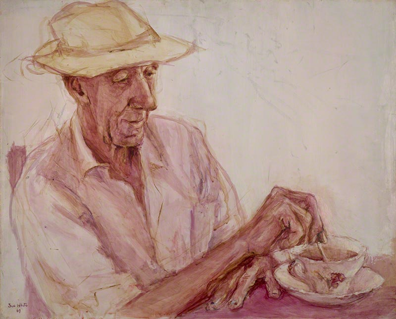 Uncle Ted, Stirring Tea by Susan Dorothea White