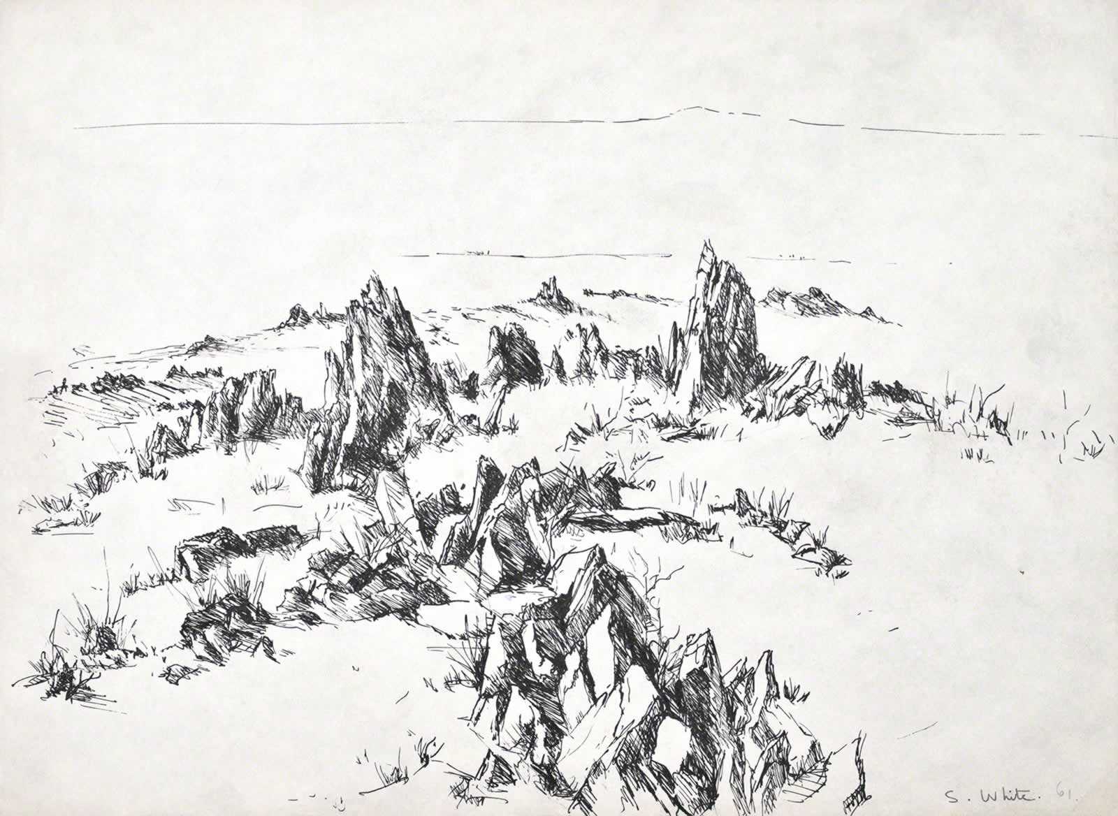 Zig-zag Rocky Ridge, Broken Hill by Susan Dorothea White