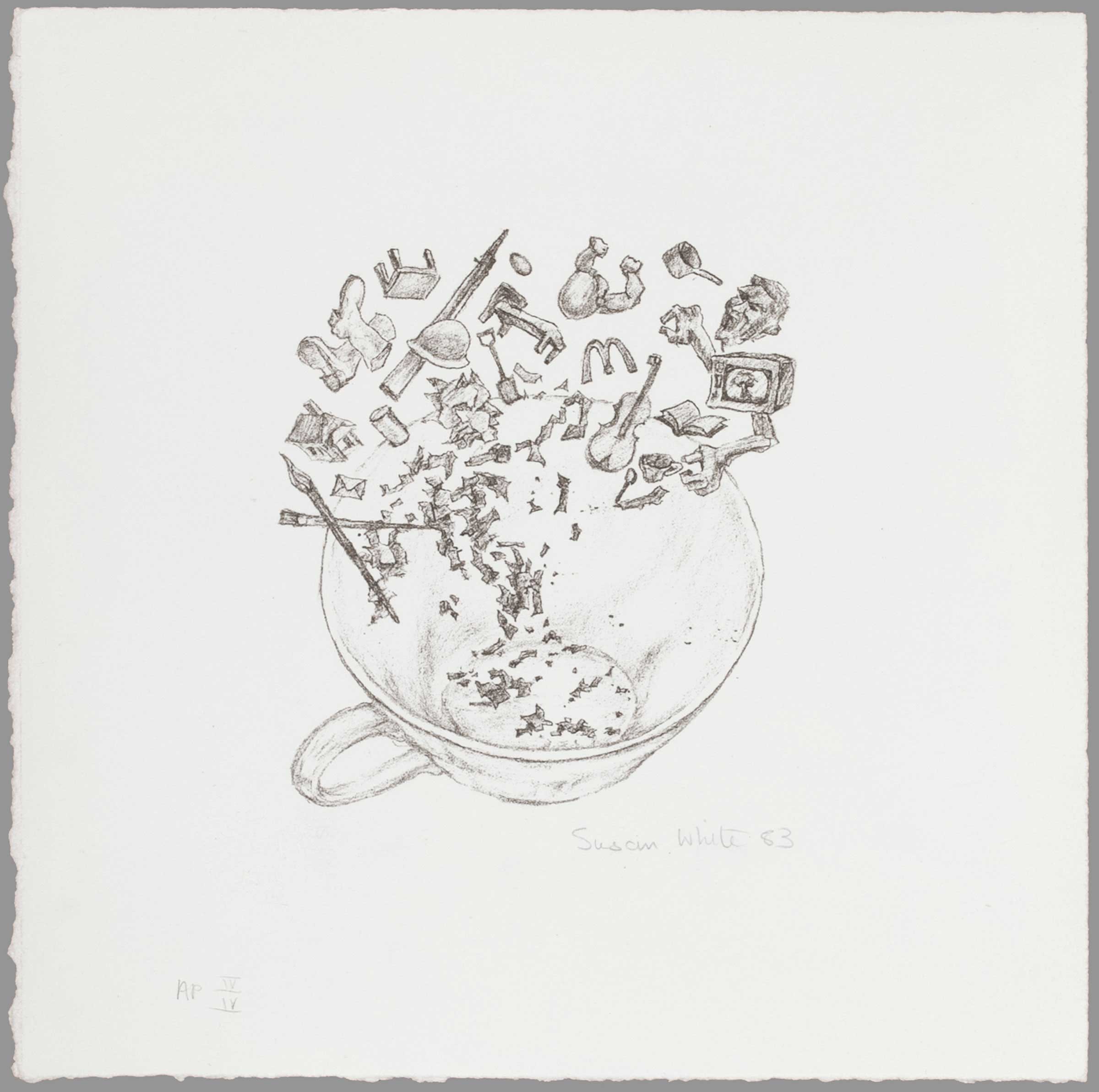 A storm in a tea-cup by © Susan D White