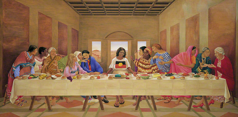Perspective Lines and Golden Section in 'The Last Supper' by � Susan D White