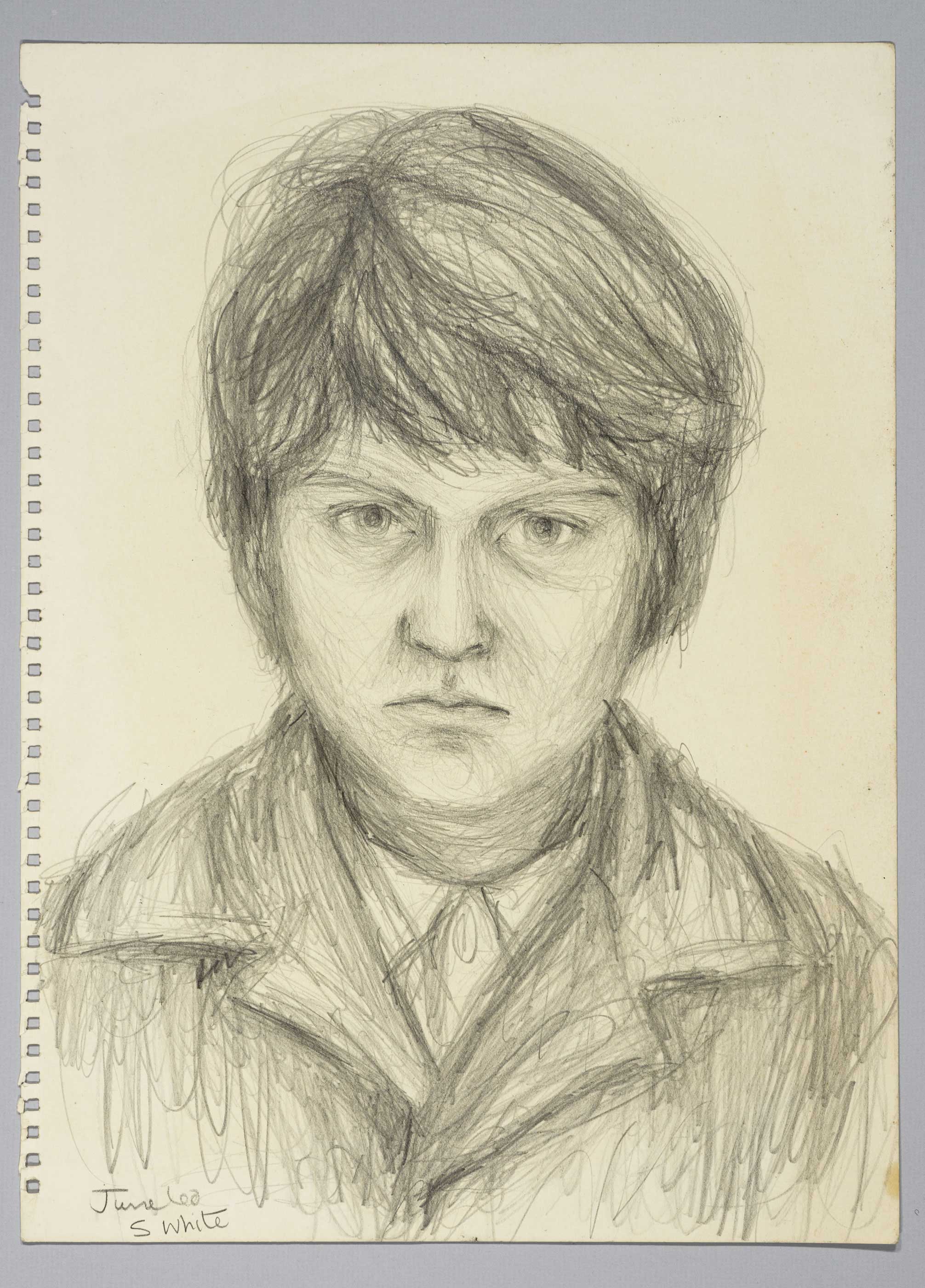 Self-portrait (GFS Lodge, Adelaide) by  Susan D White