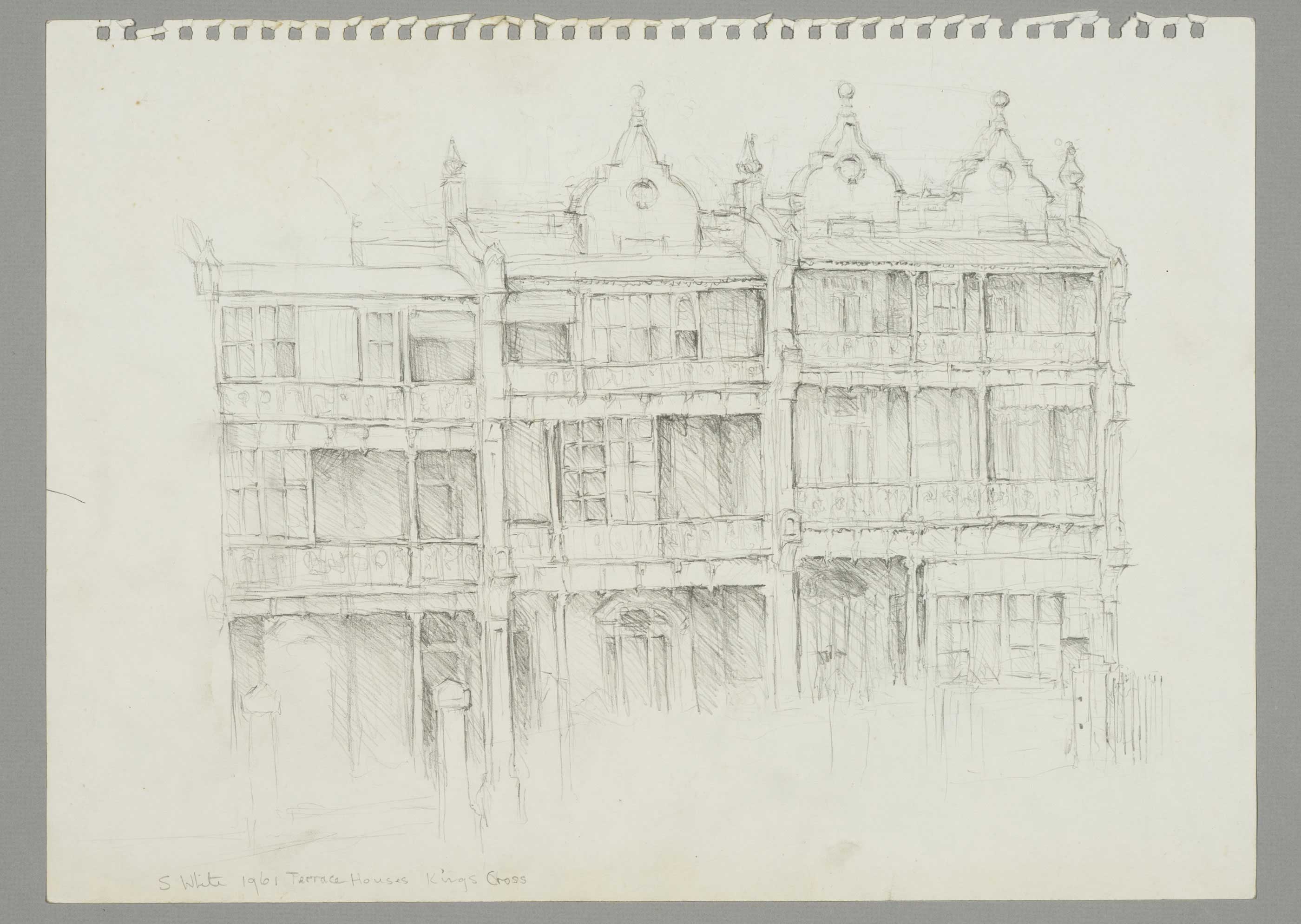 Terrace Houses, Kings Cross by  Susan D White